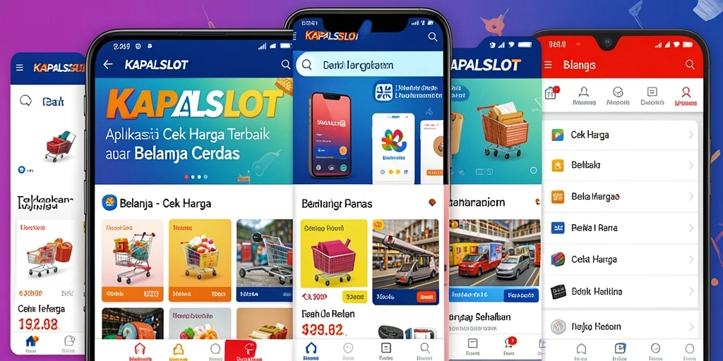 Tampilan antarmuka KAPALSLOT untuk cek harga produk.